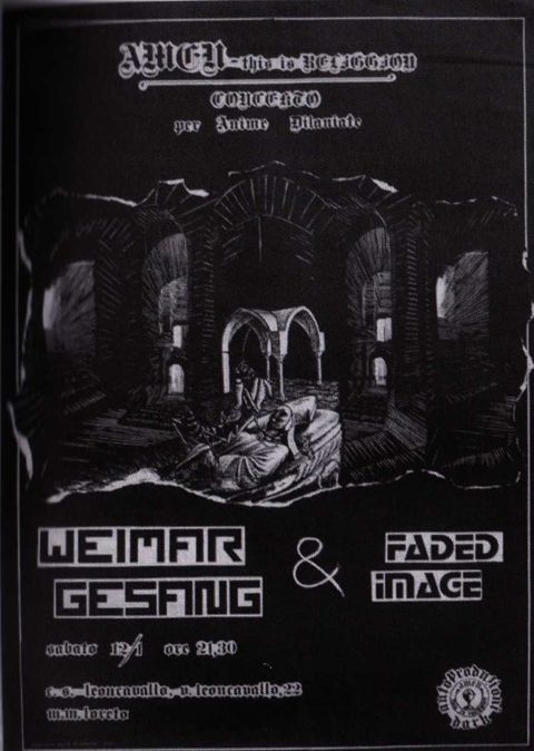 Weimar gesang faded image