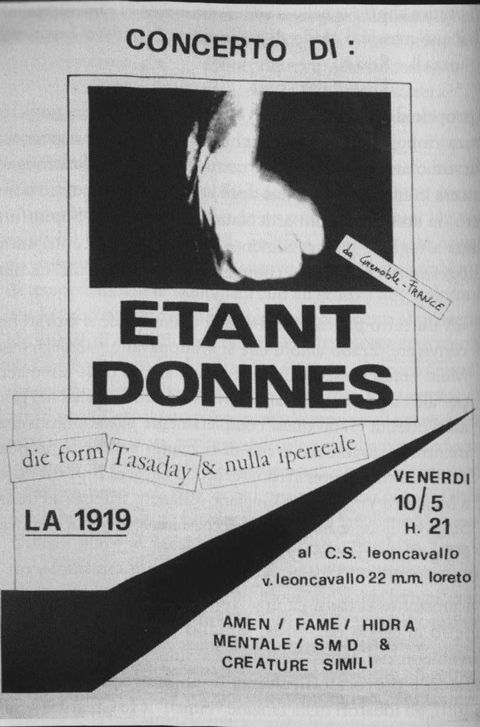 Etant donnes la 1919 tasaday