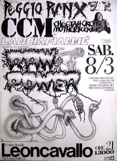 Raw power ccm peggio punx lanciafiamme da verificare