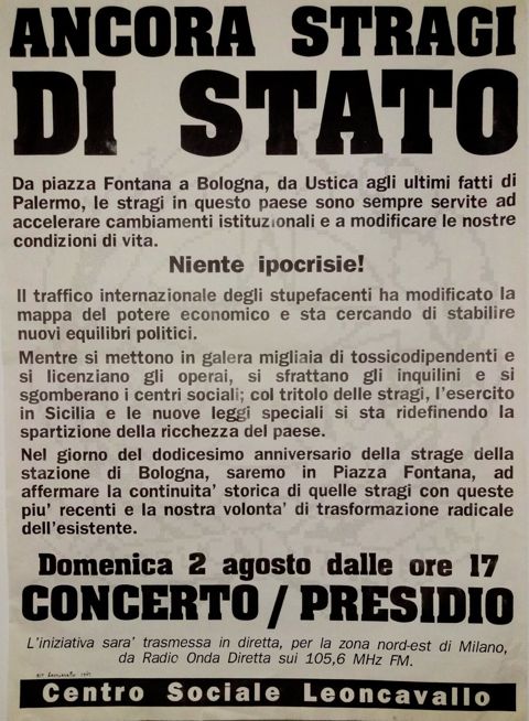 Ancora stragi di stato