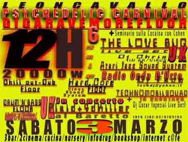 Psychedelic carnival 12h da verificare