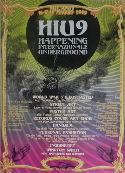 Hiu9 happening internazionale underground