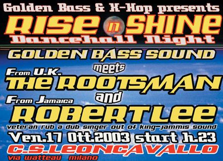 Rise and shine rootsman robert lee
