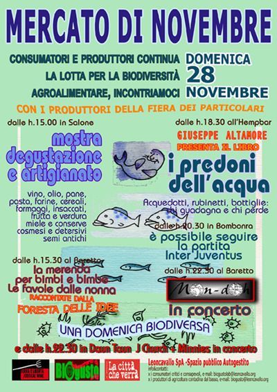 Mercato di novembre