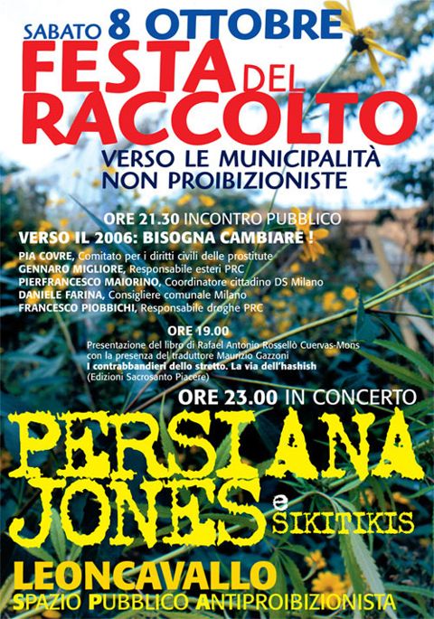 Festa del raccolto persiana jones