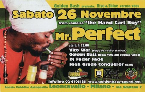 Golden bash mr perfect