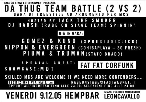 Da thug team battle
