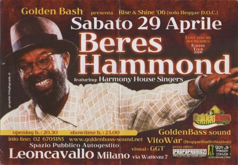 Golden bash beres hammond