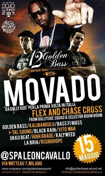 Golden bass 12th birthday bash movado da verificare
