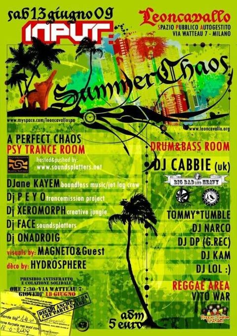 Input summer chaos
