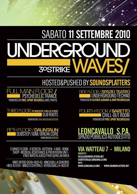 Underground waves 3 strike