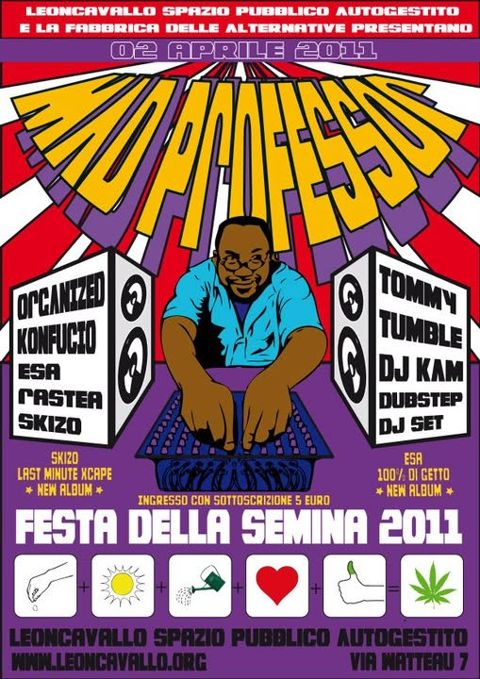 Mad professor festa della semina