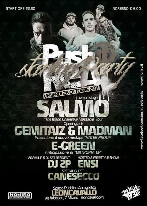 Push it real starting party salmo