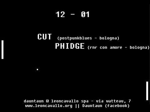 Cut phidge da verificare
