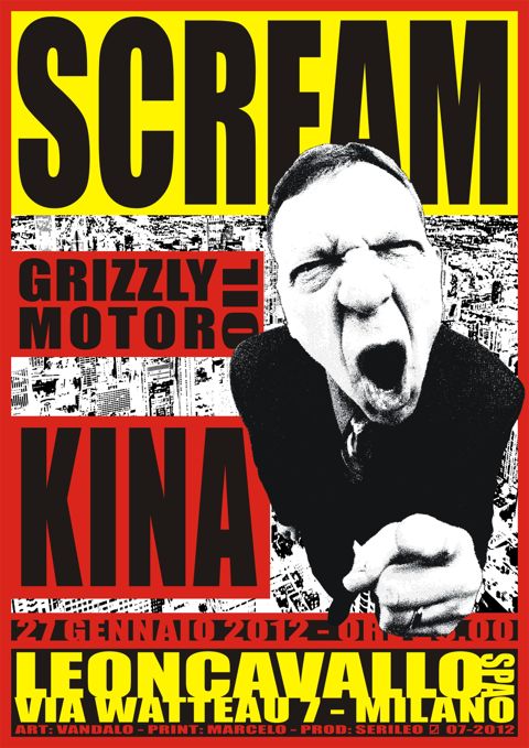 Scream kina grizzly motor oil