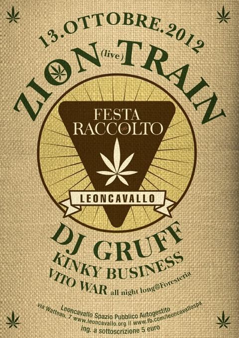 Festa del raccolto zion train