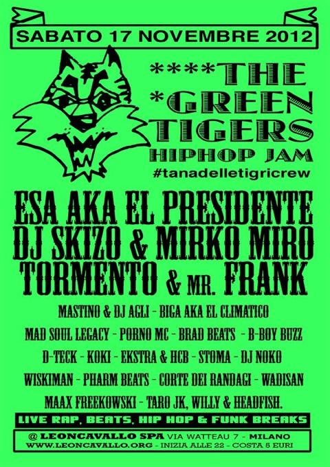 Green tigers hiphop jam