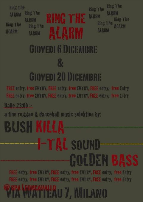 Ring the alarm
