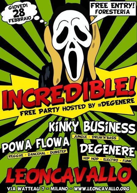 Incredible free party