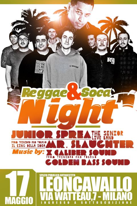 Reggae and soca night