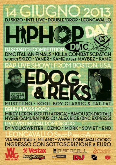 Hip hop day edo g reks