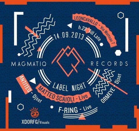Magmatiq records label night