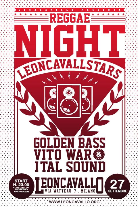 Reggae night leoncavallstars
