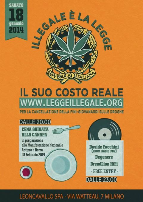 Illegale e la legge cena