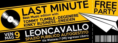Last minute free party con degenere kinky