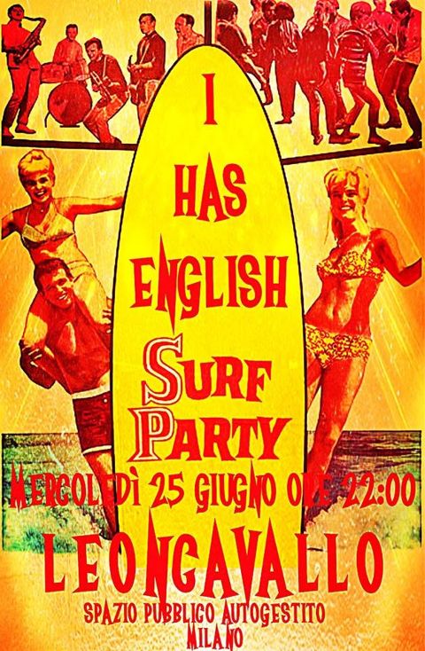 I has english crew surf party