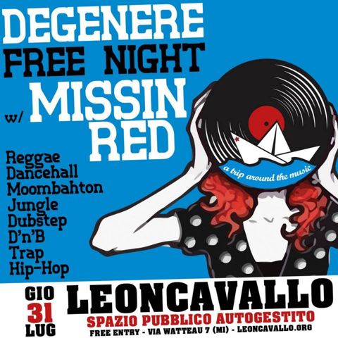 Degenere missin red