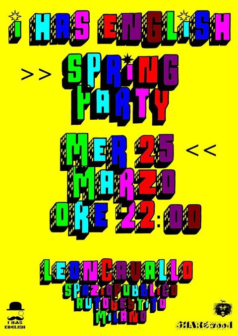 I has english spring party 2015