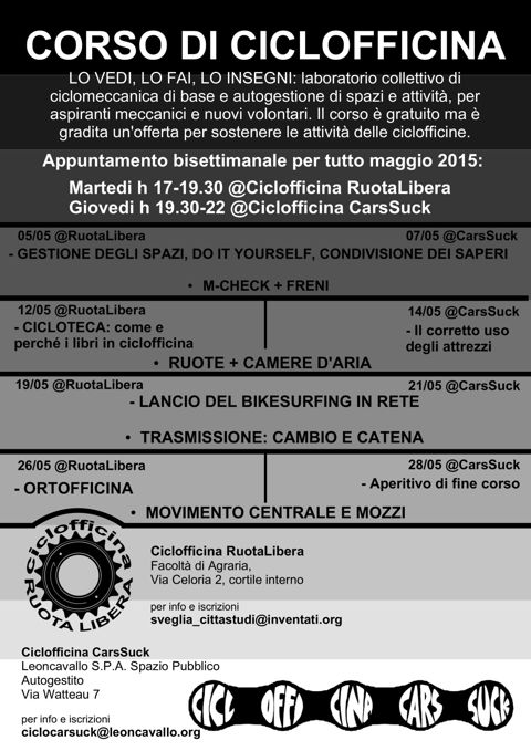 Corso di ciclofficina
