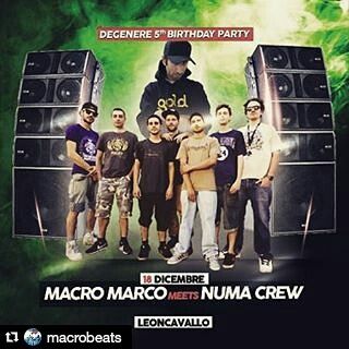 Degenere 5th birthday macro marco numa crew