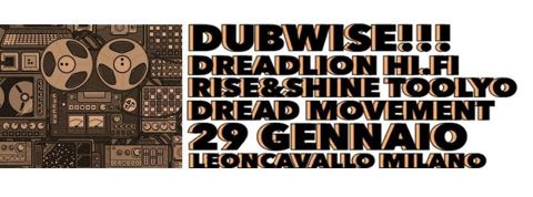 Dubwise dread movement rise shine dreadlion hi