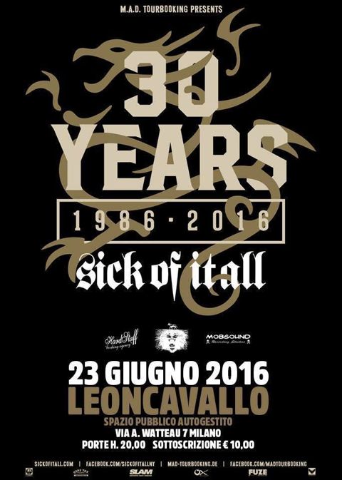 Sick of it all