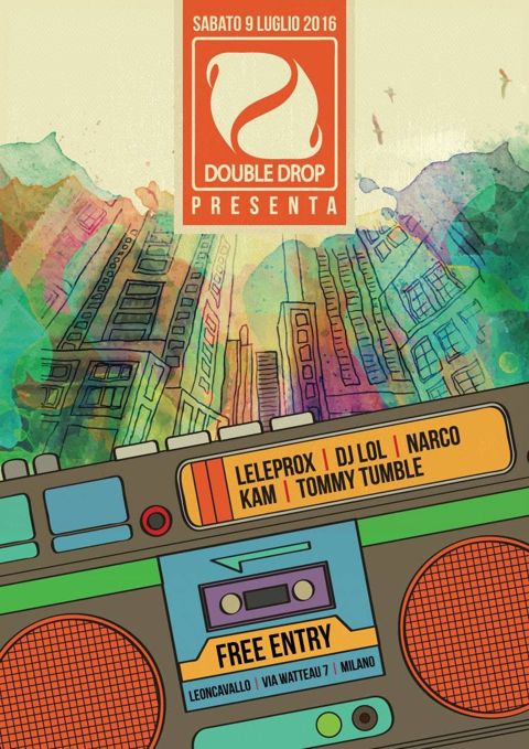 Double drop free entry 100 drum n