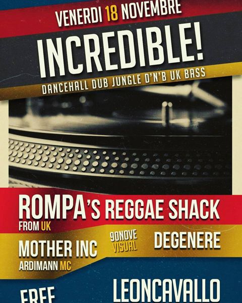 Incredible rompas reggae shack