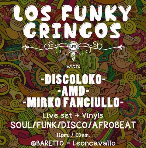 Los funky gringos wanted grooves