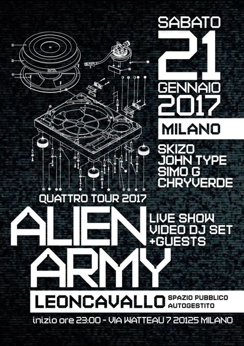 Alien army