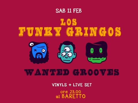 Los funky gringos wanted grooves