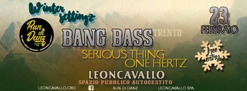Run di danz bangbass serious thing one