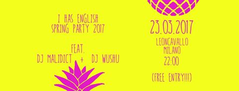 Ihe spring party 2017 dj malidict dj