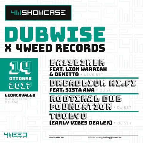 Dubwise x 4weed records