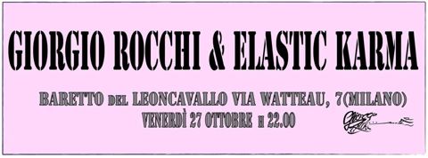 Giorgio rocchi and elastic karma