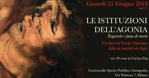 Le istituzioni dell agonia