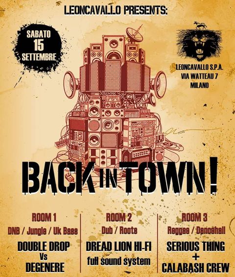 Back in town