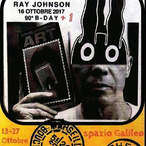 Mail art ray johnson 90 b day 1