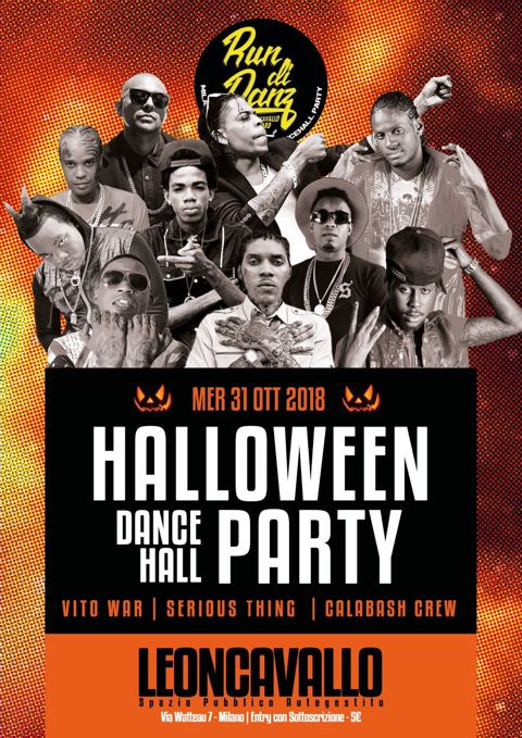 Halloween dancehall party