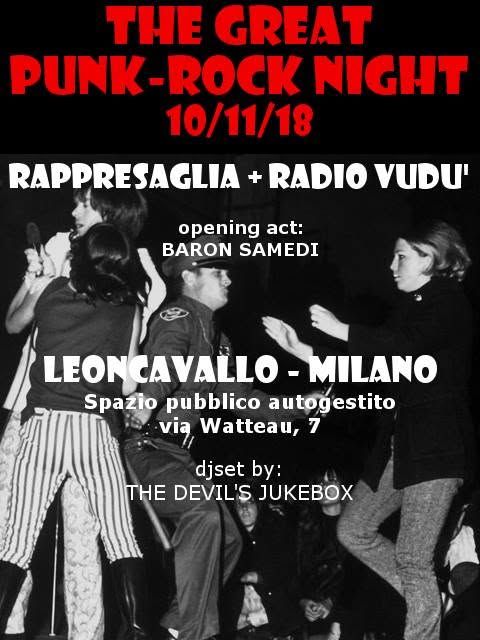 The great punk rock night rappresaglia radio